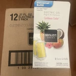 12 Packs Renuzit Gel Air Freshener Caribbean Cooler - Refill Each. Fixed Price $28.50.