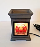 Scentsy Fire Fighter Department Full Size Wax Warmer Removeable Front Retired. Fixed Price $21.99.