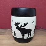 Scentsy Warmer Yukon Moose Retired Outdoor Wildlife Cabin Lodge Yellowstone. Fixed Price $34.99.