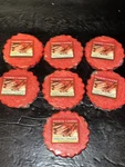 Lot Of 7 Yankee Candle Retired "sparkling Cinnamon" Christmas Tarts Wax Melts. Fixed Price $19.99.