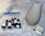 Homedics Ultrasonic Aroma Diffuser With Essential Oils. Fixed Price $22.48.