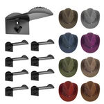 Ahahute 3.0 Inch Wall Hat Hooks (8 Pack) Strong Adhesive Pack, Black. Fixed Price $12.82.