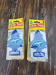 12 Pcs Little Trees Car Hanging Air Freshener Discontinued Scent Ocean Mist. Fixed Price $79.99.