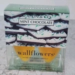 Bath And Body Works / Slatkin & Co., Mint Chocolate Wallflowers 2 Bulb Pack Set. Fixed Price $7.49.