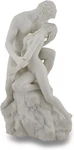 Zeckos White Marble Finish The Lovers Statue Nude Sculpture. Fixed Price $204.46.