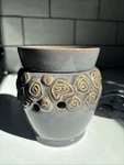 Scentsy Enchanted Warmer Model #msw-ench Charcoal Amethyst Retired. Fixed Price $21.99.