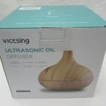 Victsing Ultrasonic Oil Diffuser Model HM004 Quiet Wood Grain Look New. Fixed Price $28.99.