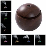 Amore Paris Aroma Diffuser Brown Wood Grain Color Changing Usb Powered. Fixed Price $24.00.