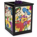 Scentsationals Day Of The Dead Full Size Wax Fragrance Warmer - Fiesta #C354. Fixed Price $20.00.