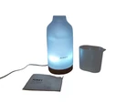 Aukey Glass Aroma Diffuser Model BE-A4 Changes Color Complete W/manual. Fixed Price $22.00.