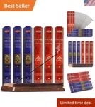 Frankincense And Myrrh Holder Bundle 120 Sticks For Spiritual Serenity. Fixed Price $17.99.