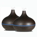 2 Units Ecogecko Dark Wood Grain Look Essential Oil Diffuser With Timers. Fixed Price $47.99.