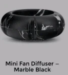 Scentsy Solo Mini Fan Diffuser Marble Black & One Pod Bundle. Fixed Price $25.00.