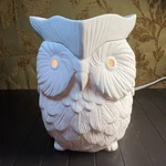 Scentsy Whoot Owl Full Size 6 Inch Ceramic Oil/wax Warmer White Matte Finish. Fixed Price $23.00.