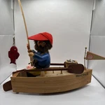 Steinbach Smoker Music Box Angler Boat S767 Reuge Over The Waves Waltz. Fixed Price $124.99.
