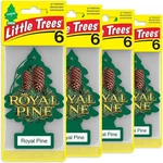 Little Trees Hanging Car And Home Air Freshener, Royal Pine Scent - Pack Of 24. Fixed Price $23.52.