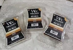 Woodwick Trilogy Wax Melts Vanilla Bean, Caramel, & Biscotti - Set Of 3 New. Fixed Price $17.99.