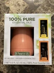 Scentsationals Aromatherapy 100% Pure Essential Oils 3-PIECE Diffuser Gift Set. Fixed Price $23.99.