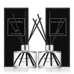 Cocodor Signature Reed Diffuser Set/refreshing Air 6.7OUNCE/2PACK, Black. Fixed Price $43.39.