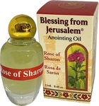 Rose Of Sharon Jerusalem Anointing Oil 0.4 FL.OZ(12ML)FROM The Land Bible. Fixed Price $19.66.