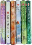 Incense Sticks Hem Variety Pack 6 Scents Health Wealth Hand-rolled. Fixed Price $8.99.