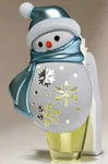 Bath & Body Works Snowman Light Up Wallflowers Plug In Unit Diffuser Blue White. Fixed Price $19.99.