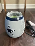 Scentsy Nfl Dallas Cowboys Large Wax Oil Warmer - Ceramic Melt Football Party. Fixed Price $49.99.