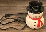 Ashland Candle Snowman Scent Melt Warmer 6 Tall With Cord Electric 3 Pc. Fixed Price $22.97.