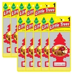 Little Trees Car And Home Air Freshener, Cinnamon Apple, 10 Pack. Fixed Price $13.95.