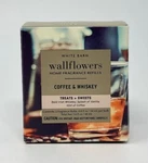 2 Bath & Body Works Coffee Whiskey Wallflower Fragrance Refill Bulb Plug In. Fixed Price $14.99.