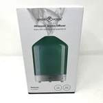 Serene House Ultrasonic Aroma Diffuser Nebula Glass Globe Green Open Box. Fixed Price $28.88.