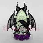Bath & Body Works Disney Villains Maleficent Dragon Wallflowers Nightlight. Fixed Price $19.99.