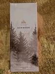 Thymes Petite Oil Diffuser Set Noir Woods 4 Oz. With 10 Reeds New In Box. Fixed Price $40.00.