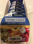 Yankee Candle Six (6) Tropical Starfruit Wax Melt Singles Free Ship New. Fixed Price $17.43.