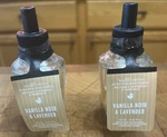 Two Bath & Body Works Vanilla Noir Lavender Wallflowers Home Fragrance Bulb. Fixed Price $14.99.