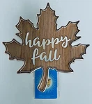 Bath & Body Works Wallflowers Happy Fall Maple Leaf Nightlight Diffuser Plugin. Fixed Price $18.99.