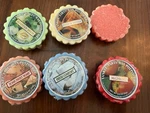 Six (6) Yankee Candle Wax Potpourri Tarts Melts Retired Carrying Case. Fixed Price $19.99.