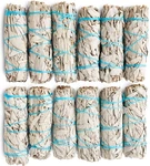 White Sage Smudge Sticks 4" - 12 Pack Home Cleansing Incense Kit. Fixed Price $28.37.