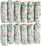 White Sage Smudge Sticks 4" Inch 12 Smudging Wands Kit Pack. Fixed Price $28.37.