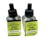 Bath & Body Works Coconut Lime Breeze Wallflowers Plug In Refill X2. Fixed Price $25.00.