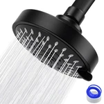 Nuodan High Pressure Shower Head - 5 Spray 4.1 Inch, Midnight Black Matte. Fixed Price $17.18.