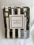 Qty 1 Mackenzie Childs Courtly Stripe Curtain Panel W/ Grommet Top New M24-SE. Fixed Price $359.99.