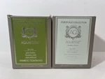 Aquiesse White Mint + Bamboo Teakwood Set Of 2 Candles New 9OZ. Fixed Price $40.00.