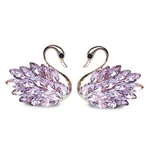 Crystal Vent Clip, For Most Cars, Rhinestone Air Freshener With Swan #45. Fixed Price $18.63.
