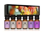 Floral Set Of 6 Premium Grade Fragrance Oils - Violet, Jasmine, Rose, Lilac, .... Fixed Price $28.82.