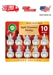 Air Wick Plug-in Scented Oil Freshener Warmer Refills Apple Cinnamon Medley,. Fixed Price $23.99.