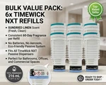 Timemist Timewick Nxt Refills Sundried Linen Air Freshener 6-PACK. Fixed Price $29.50.