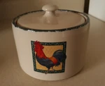 Home & Garden Party Rooster Candle W/ Lid Free Ship. Fixed Price $42.49.