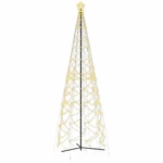 Christmas Cone Tree With Led Lights - Indoor/outdoor Decoration Vidaxl. Fixed Price $80.99.