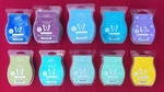 New 14 Packs Of Scentsy Scented Wax Bars (10 Assorted Scents). Fixed Price $72.00.